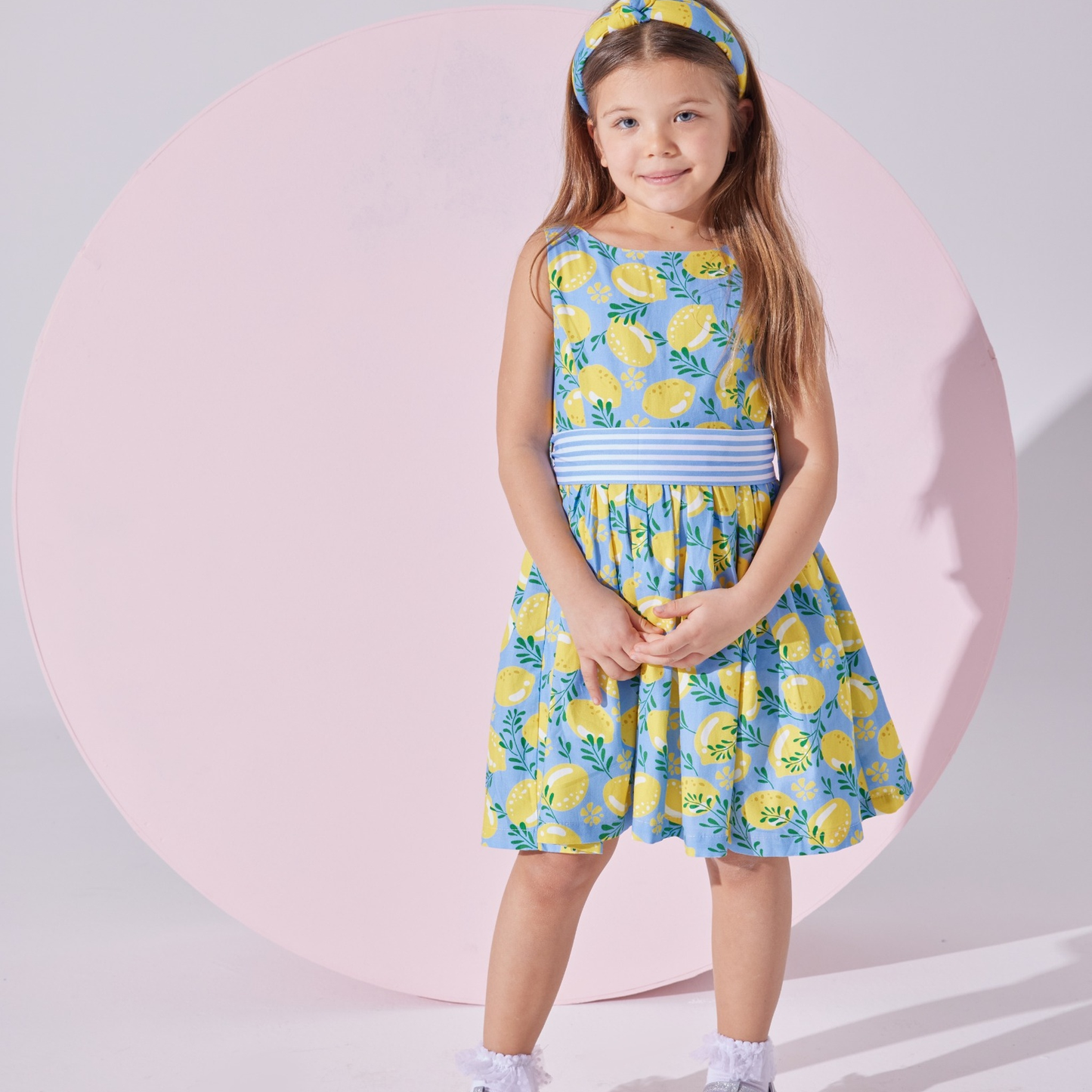 Lemon Garden Elbise ve Taç Aksesuar