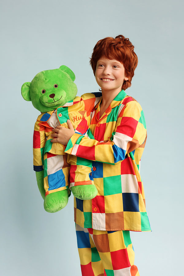 Lucas Hug Me Uyku Arkadaşlı Pijama Seti