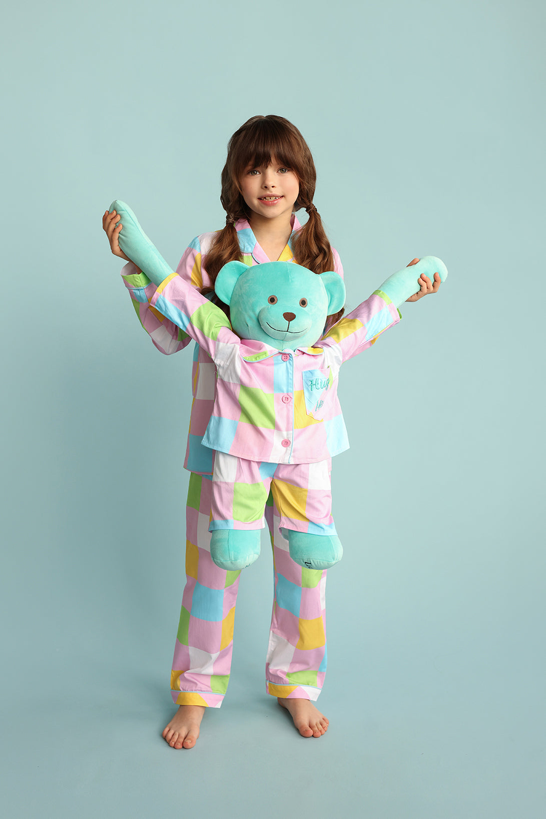 Emily Hug Me Uyku Arkadaşlı Pijama Seti
