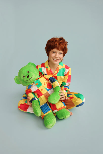 Lucas Hug Me Uyku Arkadaşlı Pijama Seti