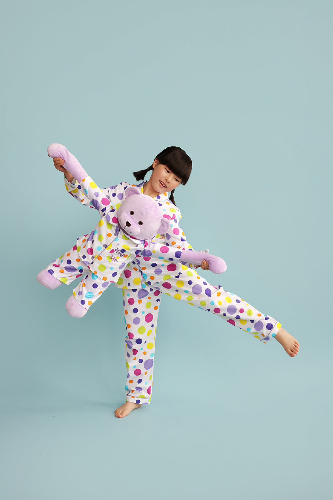 Bubbles Hug Me Uyku Arkadaşlı Pijama Seti