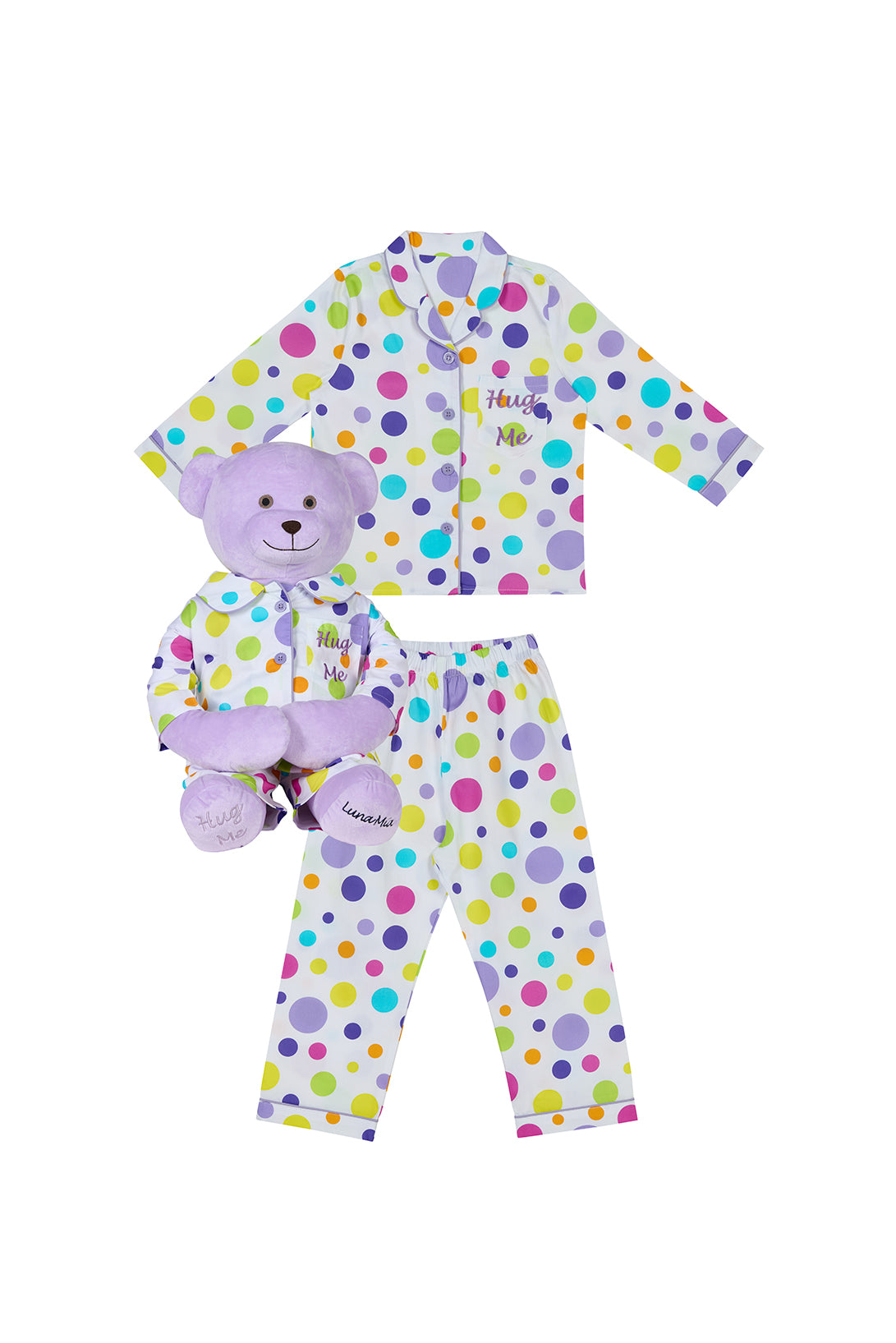Bubbles Hug Me Uyku Arkadaşlı Pijama Seti