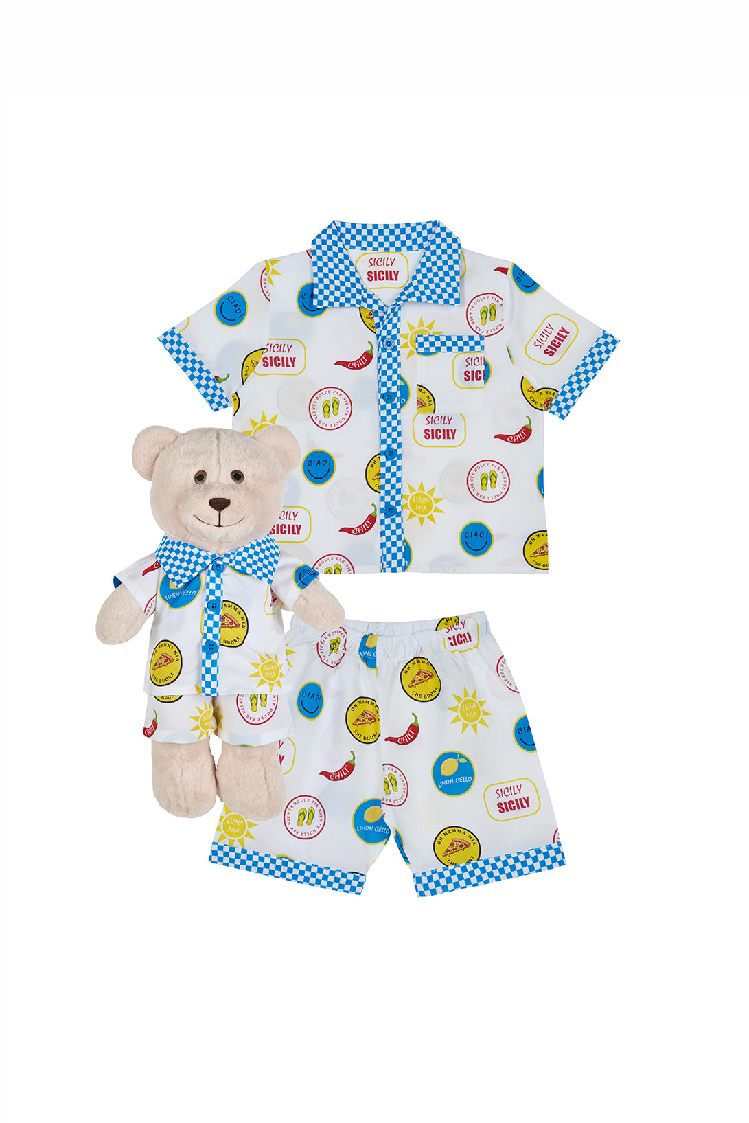Sicily Uyku Arkadaşlı Pijama Seti