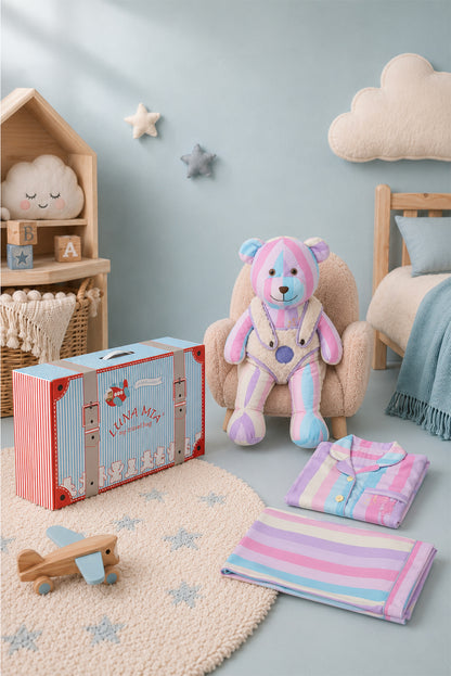 Angel Sırt Çantalı Uyku Arkadaşlı Pijama Seti