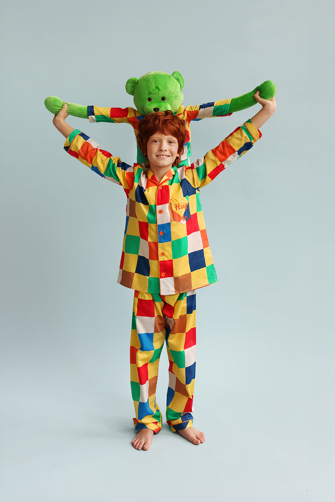 Lucas Hug Me Uyku Arkadaşlı Pijama Seti
