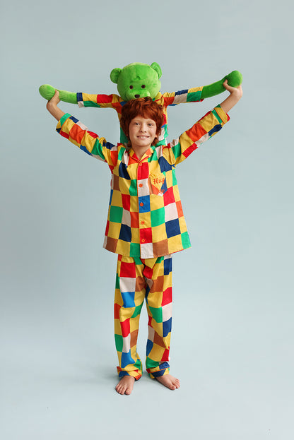 Lucas Hug Me Uyku Arkadaşlı Pijama Seti