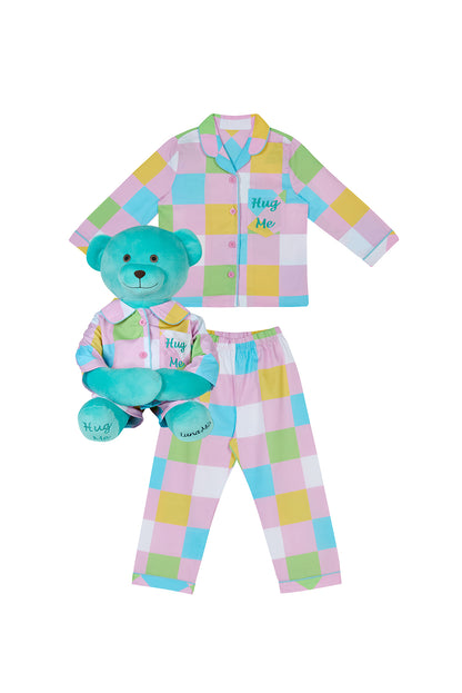 Emily Hug Me Uyku Arkadaşlı Pijama Seti
