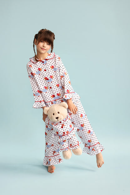 Chiara Uyku Arkadaşlı Pijama Seti