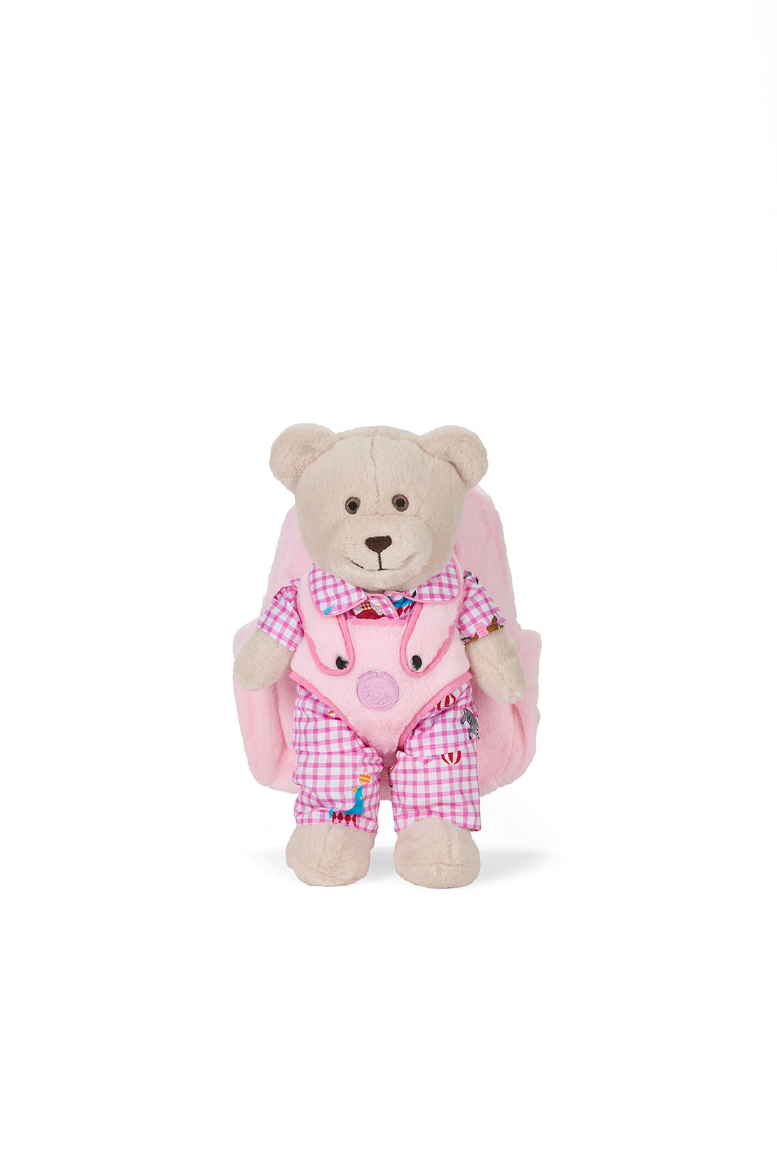 Pink Circus Sırt Çantalı Uyku Arkadaşlı Pijama Seti