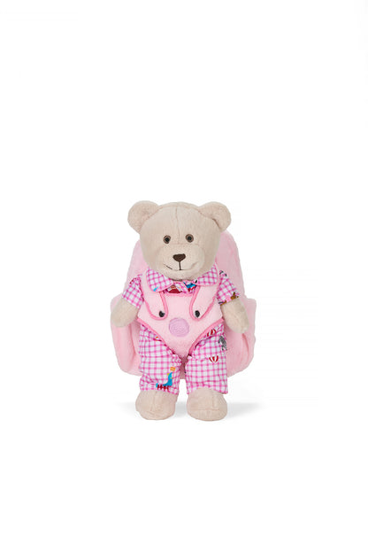 Pink Circus Sırt Çantalı Uyku Arkadaşlı Pijama Seti