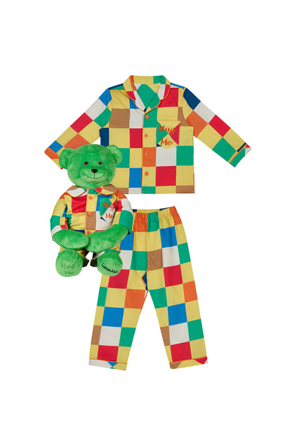Lucas Hug Me Uyku Arkadaşlı Pijama Seti