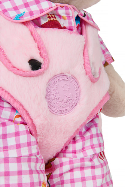 Pink Circus Sırt Çantalı Uyku Arkadaşlı Pijama Seti