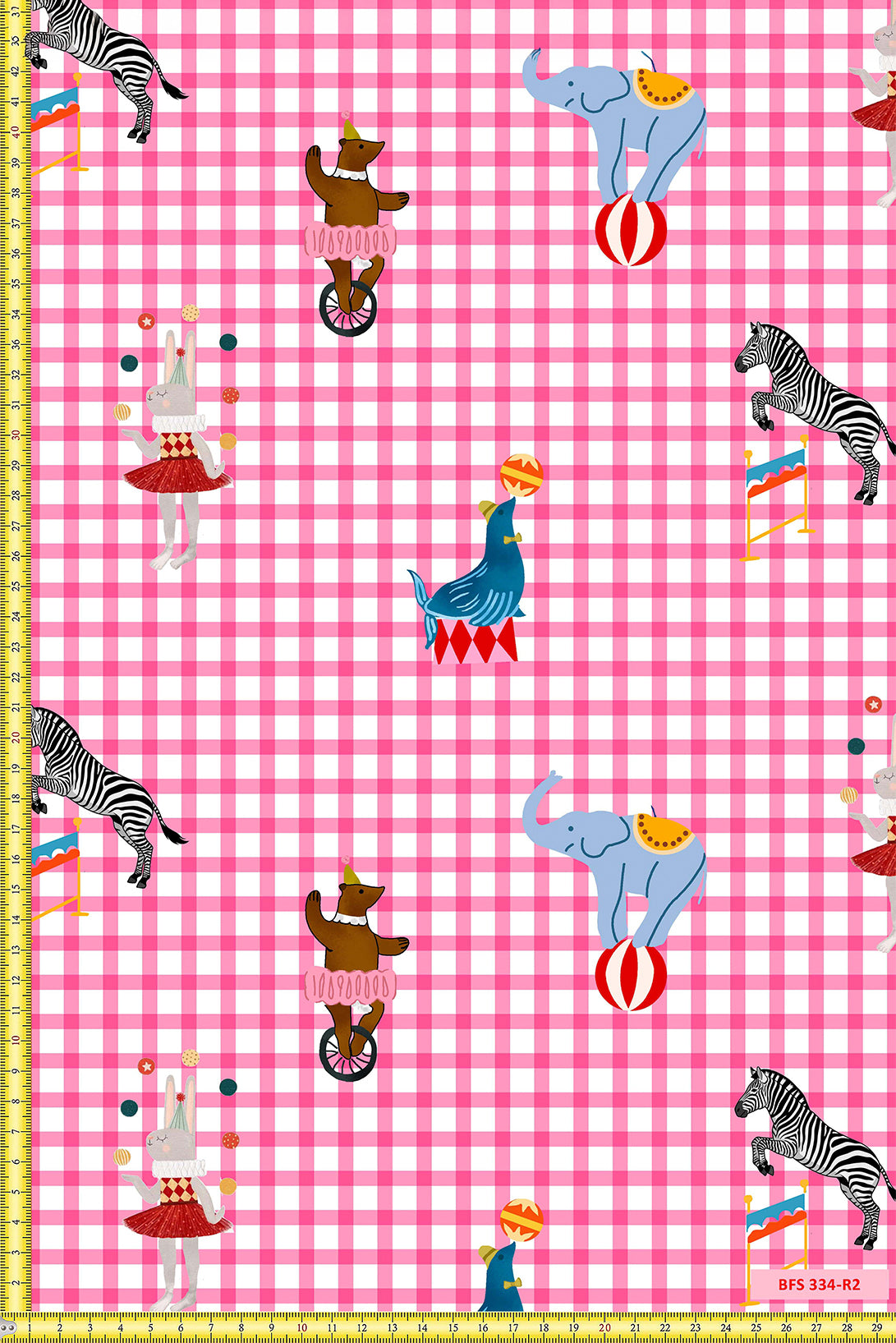 Pink Circus Sırt Çantalı Uyku Arkadaşlı Pijama Seti