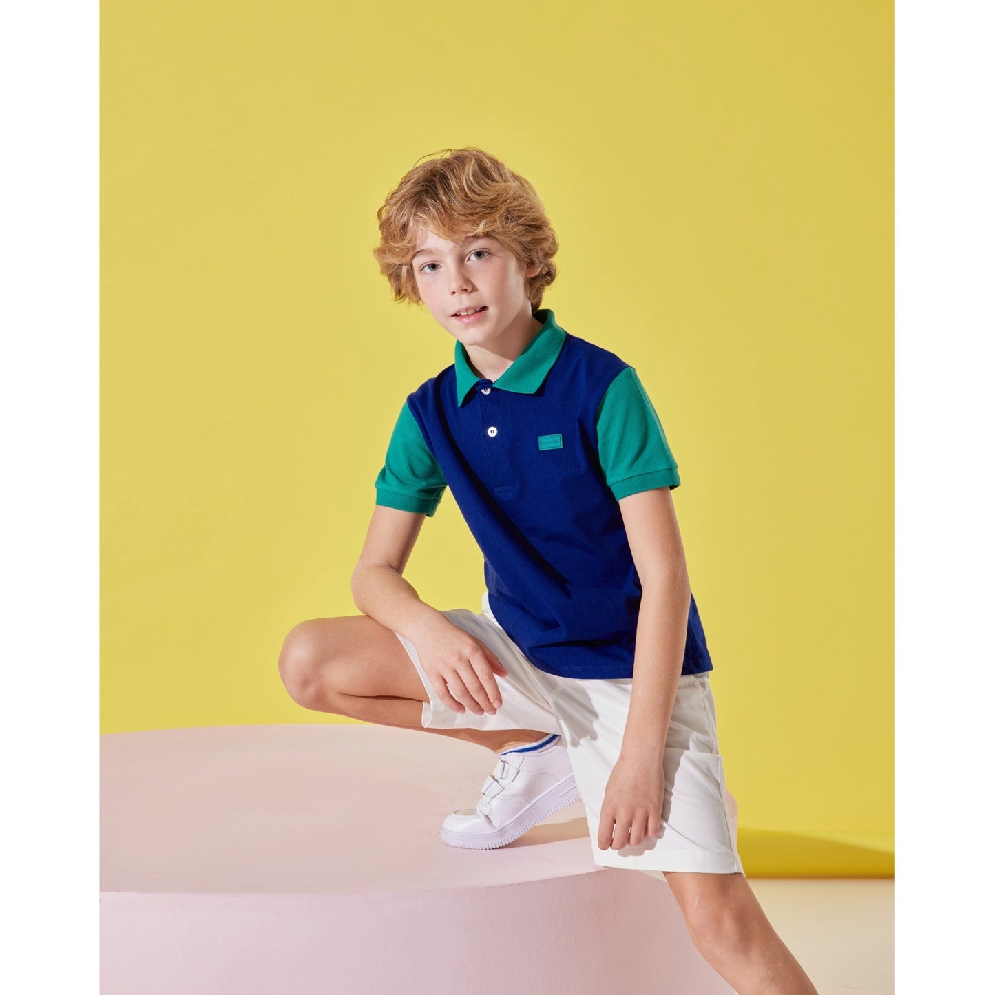 Carlo Erkek Çocuk  Polo Yaka Tişört