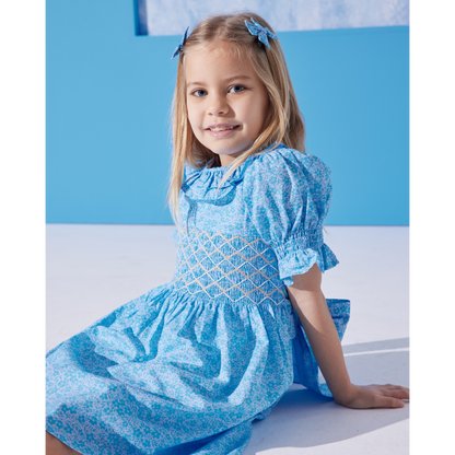 Turkuaz Elbise ve Toka