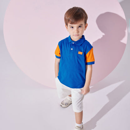 Enzo Erkek Çocuk Polo Yaka Tişört