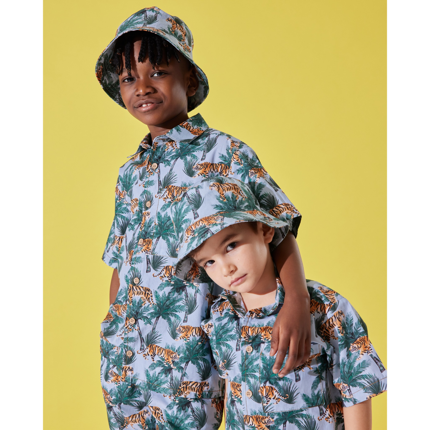 Safari Gömlek, Şort ve Şapka Takımı