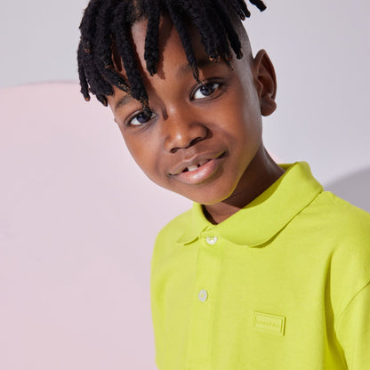 Neon Erkek Çocuk Polo Yaka Tişört
