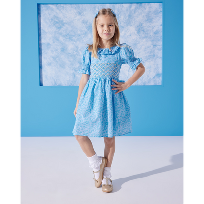 Turkuaz Elbise ve Toka