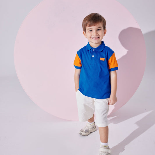 Enzo Erkek Çocuk Polo Yaka Tişört