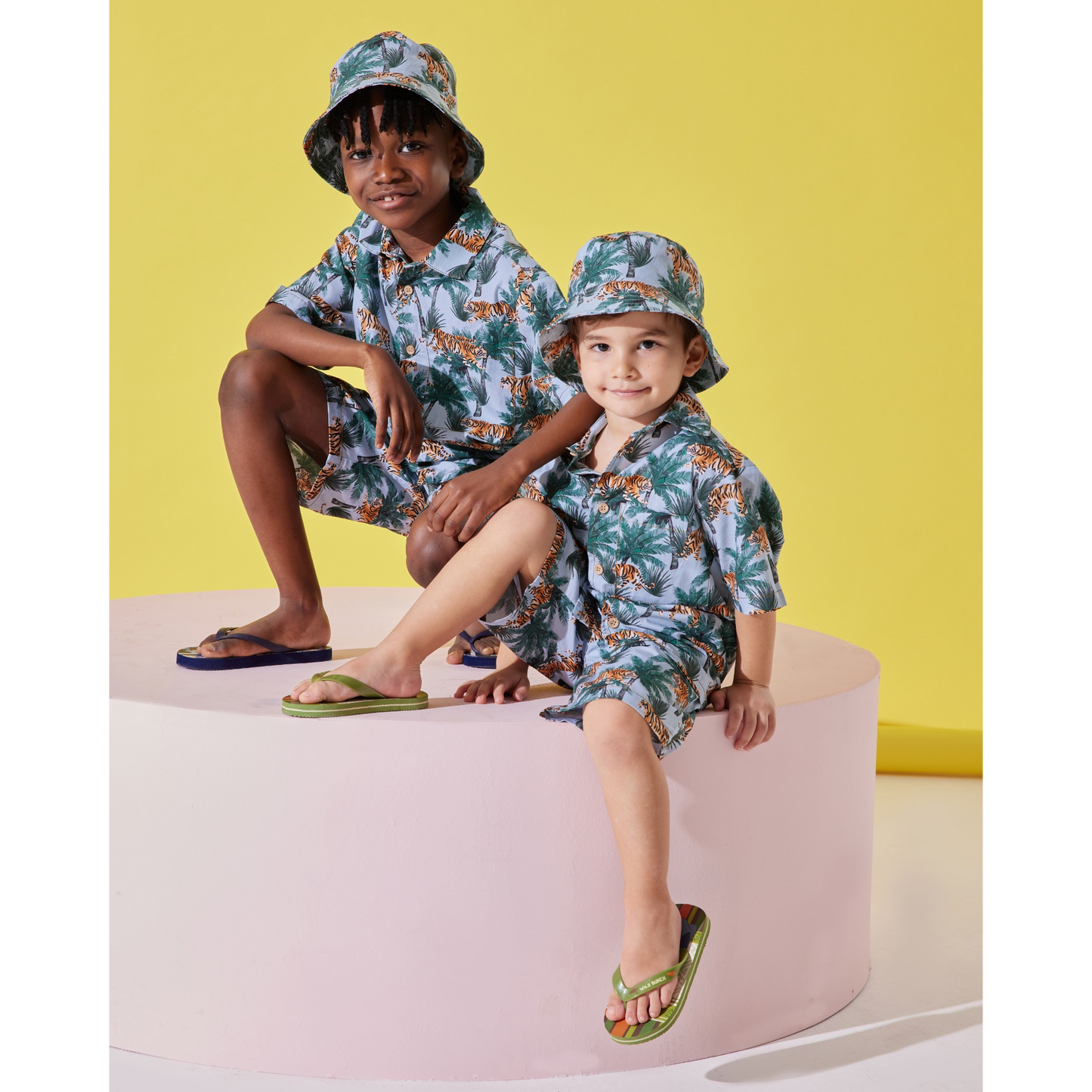 Safari Gömlek, Şort ve Şapka Takımı