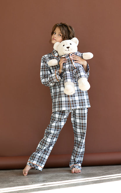 Adorable Pyjama Set with Matching Teddy for Extra Cuddles
