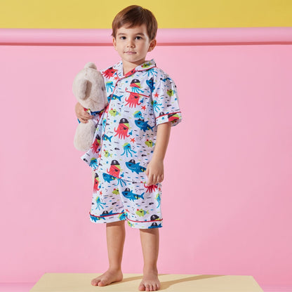 Pirates Uyku Arkadaşlı Pijama Seti