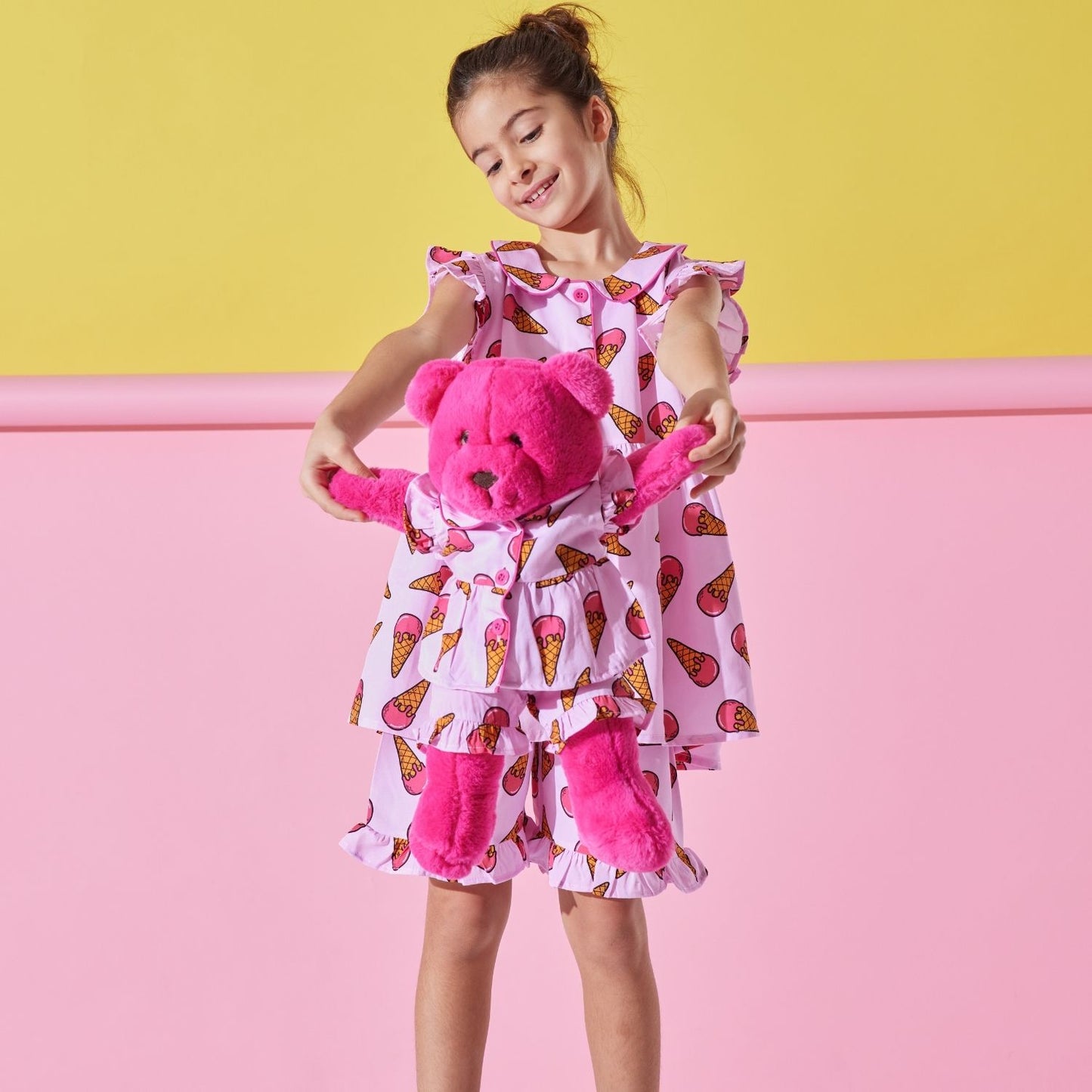 Ice Cream Uyku Arkadaşlı Pijama Seti