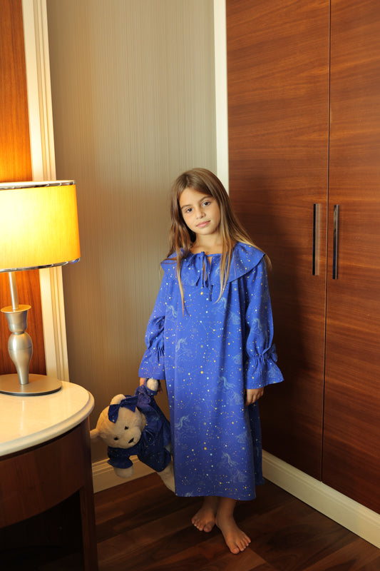 Star Cluster Uyku Arkadaşlı Gecelik Seti