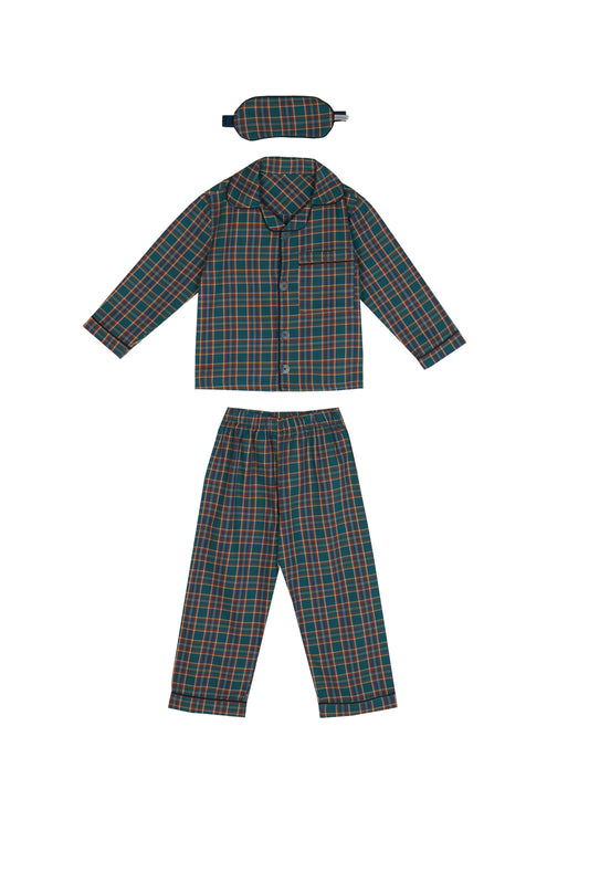 Little Man Uyku Gözlüklü Pijama Seti