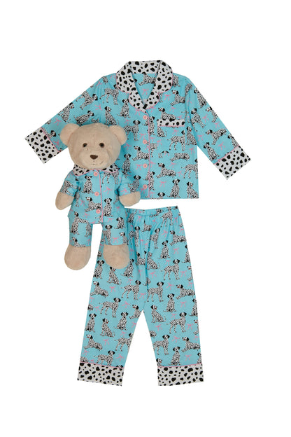 Dalmatian Uyku Arkadaşlı Pijama Seti