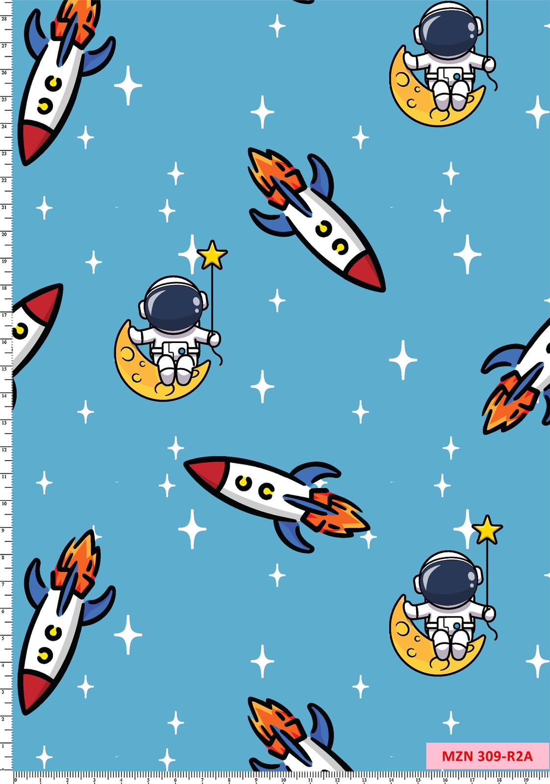 Space Uyku Arkadaşlı Pijama Seti