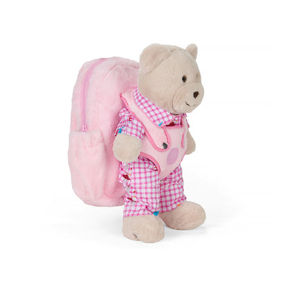 Pink Circus Sırt Çantalı Uyku Arkadaşlı Pijama Seti