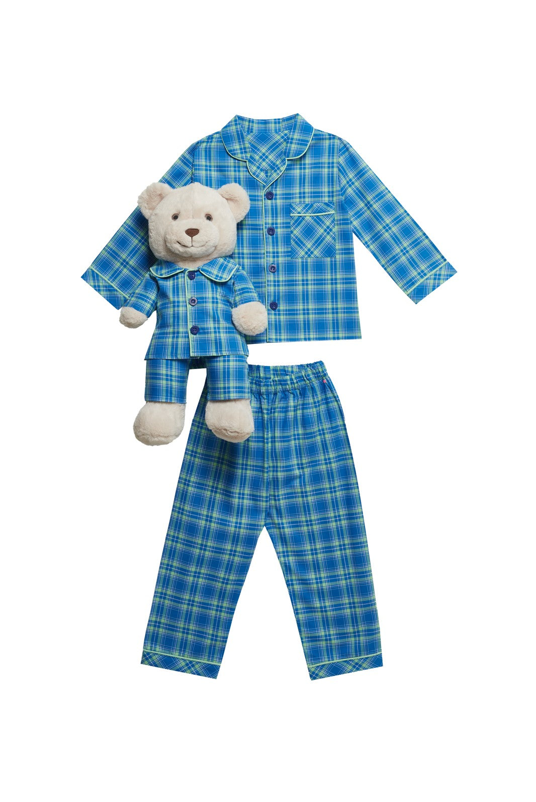 Patrice Pyjama Set with Matching Teddy – Soft & Cozy Sleepwear
