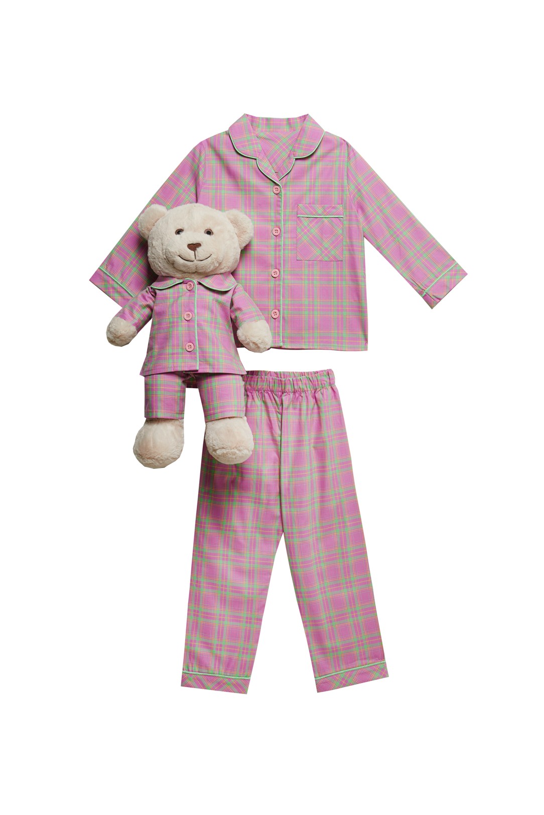 Perla Pyjama Set with Matching Teddy – Soft & Stylish Nightwear